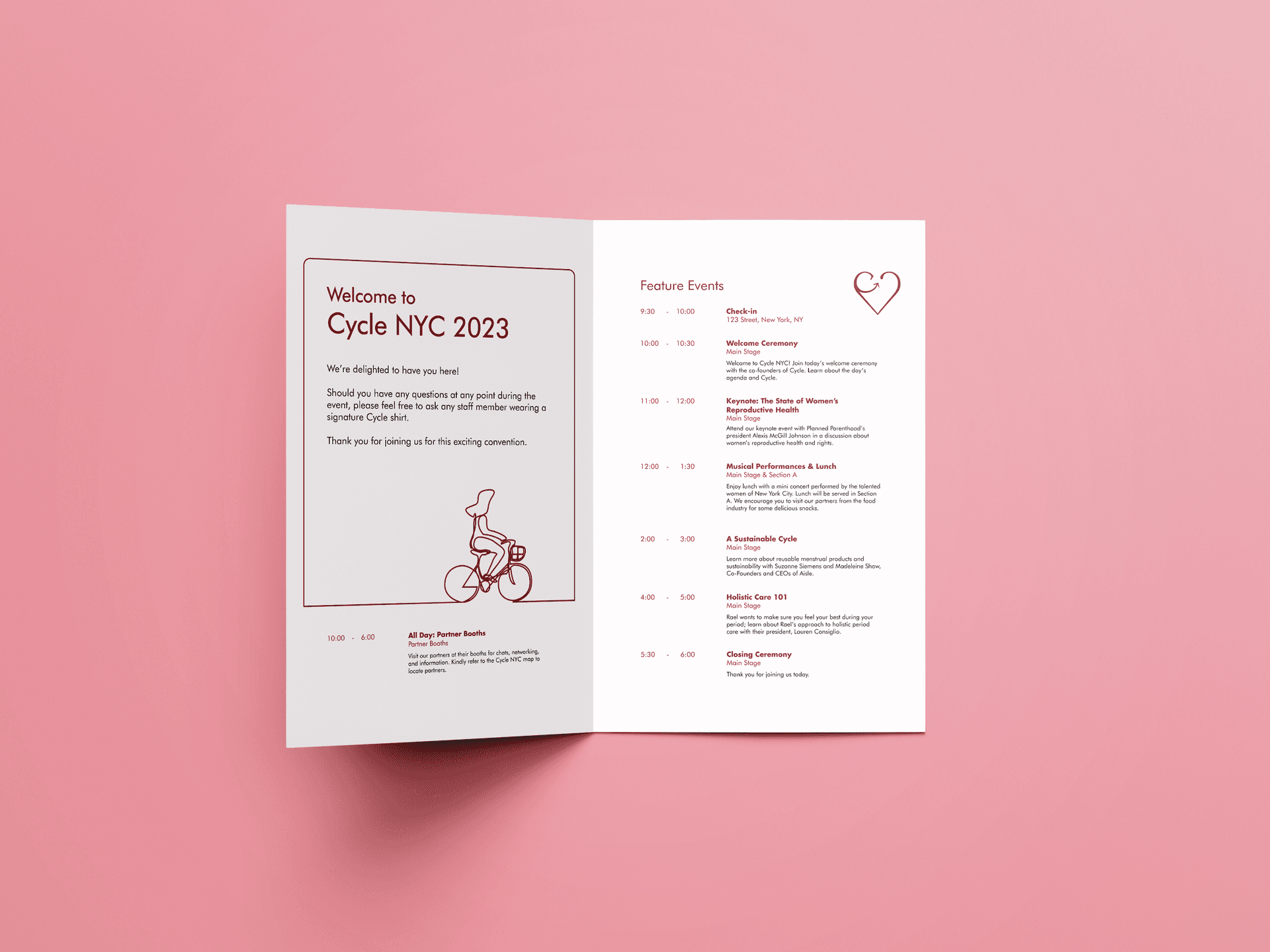 Cycle NYC event agenda